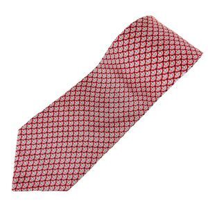 Brooks Brothers Makers Men's Silk Tie Red Blue Floral Pattern Classic Formal USA